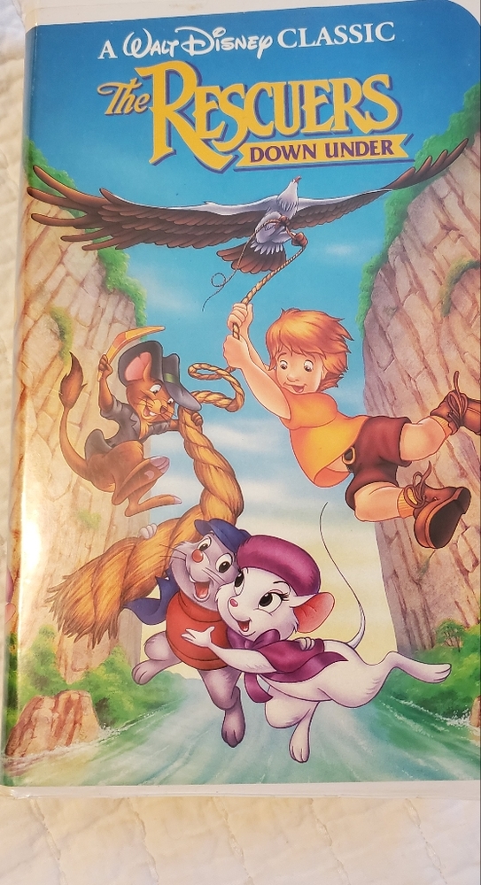 Disney Black Diamond collection The Rescuers down under VHS